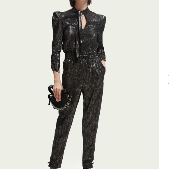 Scotch & Soda holiday party jumpsuit - Picture 4 of 5